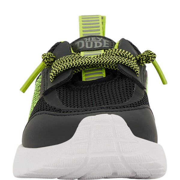 Sirocco Play Toddler Sport Block - Black/Lime Punch - 图片 5