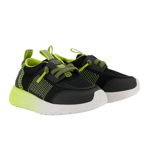 Sirocco Play Toddler Sport Block - Black/Lime Punch - 图片 2