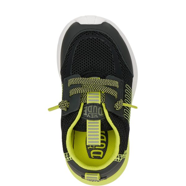 Sirocco Play Toddler Sport Block - Black/Lime Punch - 图片 6