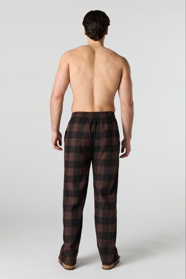 Plaid Flannel Pajama Pant - 图片 6