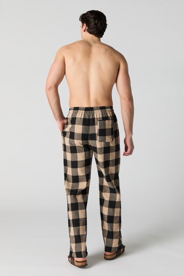 Plaid Flannel Pajama Pant - 图片 9