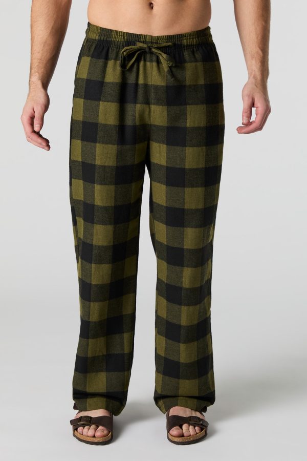 Plaid Flannel Pajama Pant - 图片 10