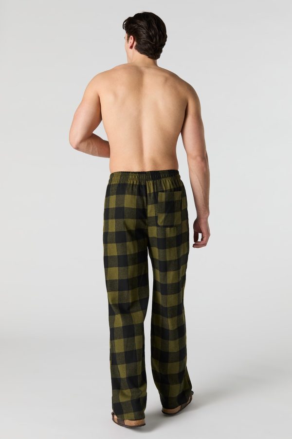 Plaid Flannel Pajama Pant - 图片 12