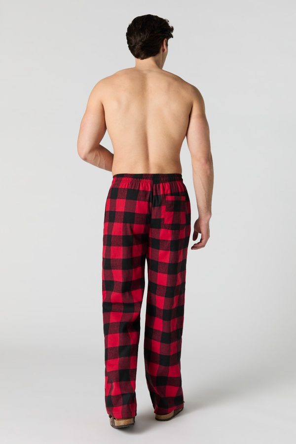 Plaid Flannel Pajama Pant - 图片 15