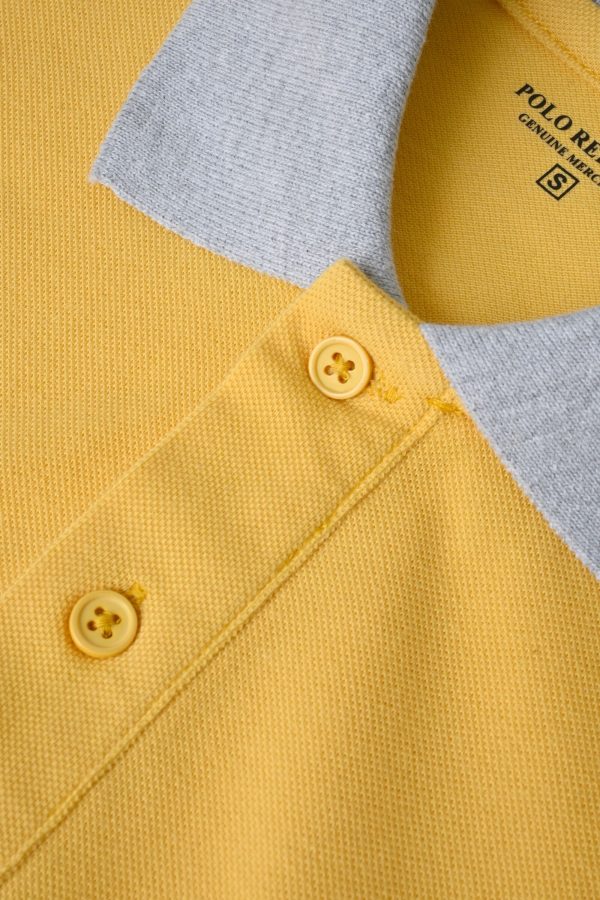 Polo Republica Men's Classic Color-Block Minor Fault Polo Shirt - 图片 9