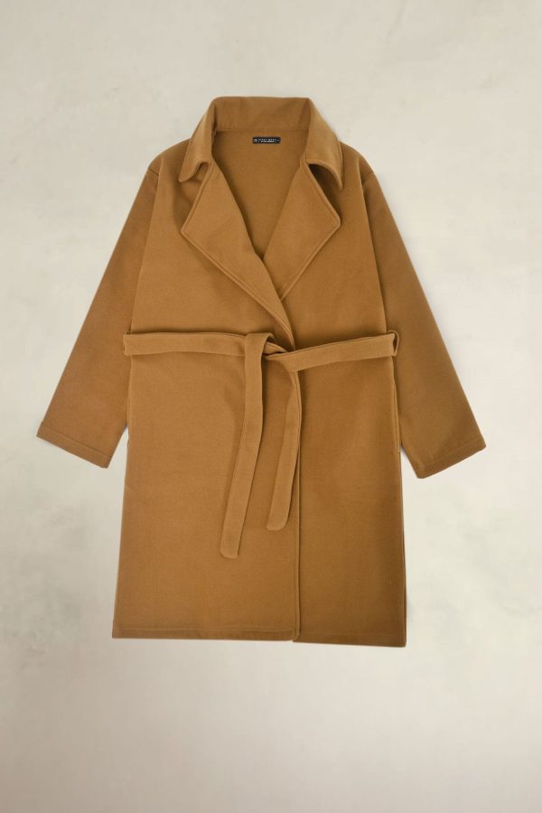 East West Women's Long Trench Coat - 图片 7