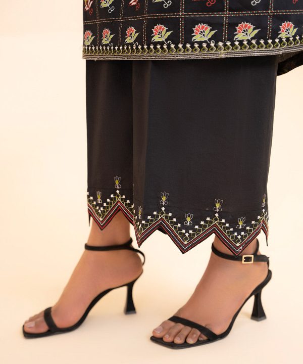 Embroidered Cambric Culottes - 图片 2