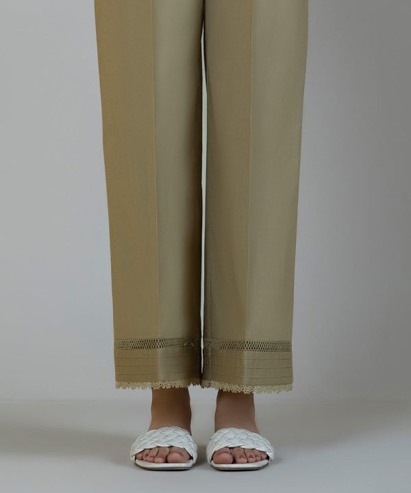 Cambric Flared Pants - 图片 4