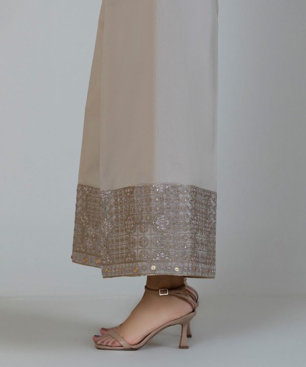 Embroidered Cambric Culottes - 图片 3