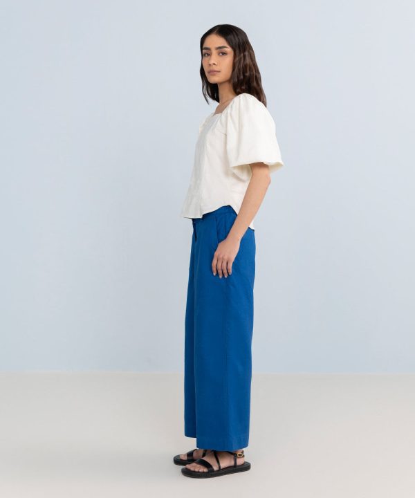 Cotton Jacquard Culottes - 图片 3