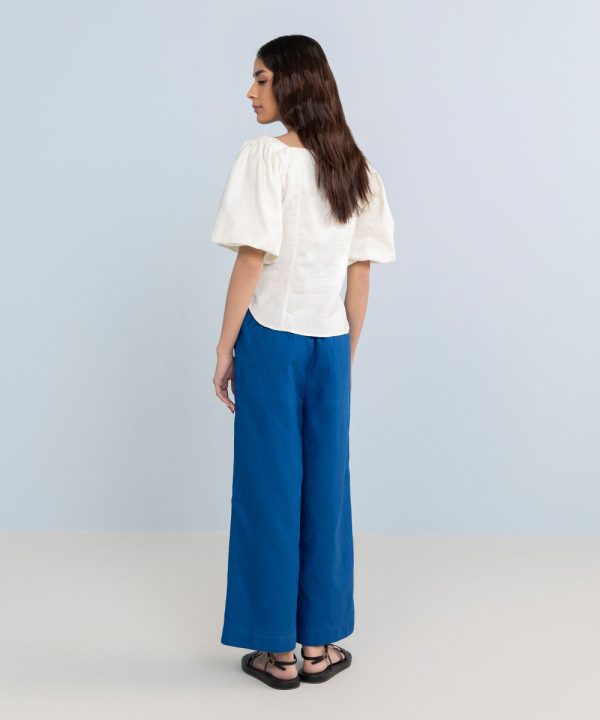 Cotton Jacquard Culottes - 图片 5