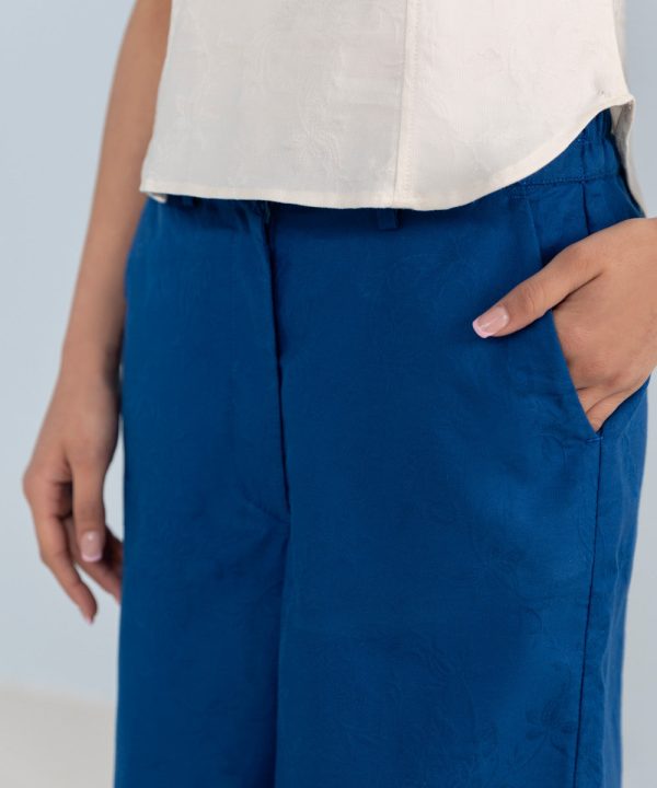 Cotton Jacquard Culottes - 图片 6