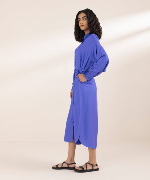 Long Shirt Dress - 图片 3