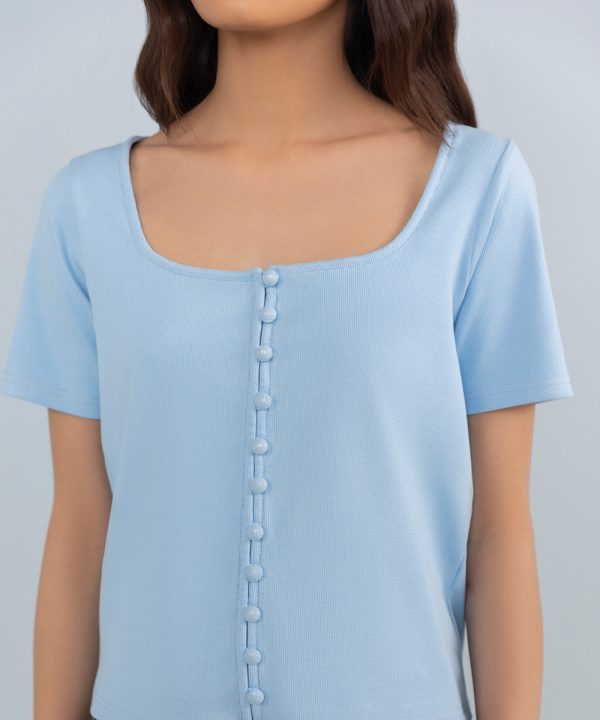 Square Neck Top - 图片 5