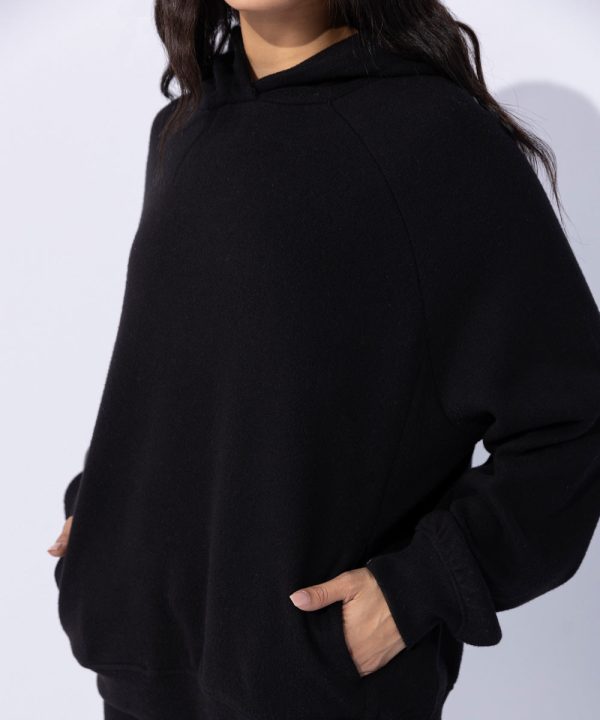 Raised Ribbed Hoodie - 图片 6