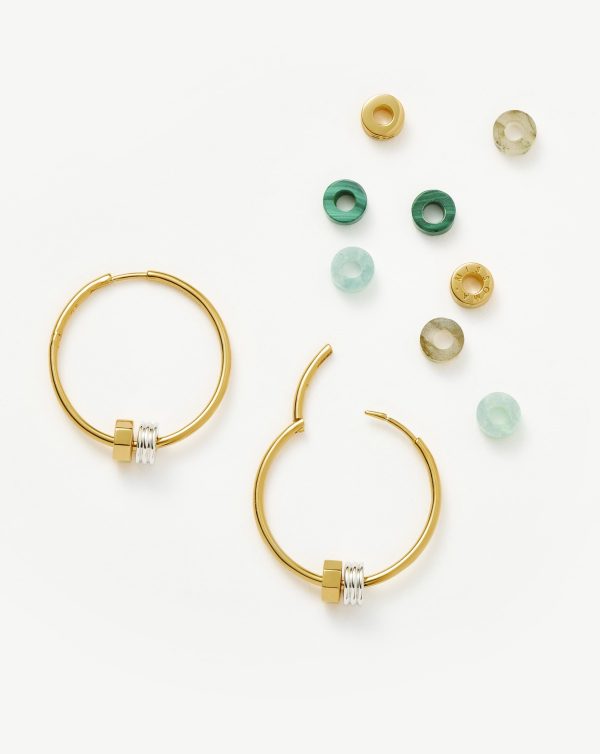 Abacus Beaded Gemstone Make-Your-Own Set | 18ct Recycled Gold Vermeil on Recycled Sterling Silver - 图片 4