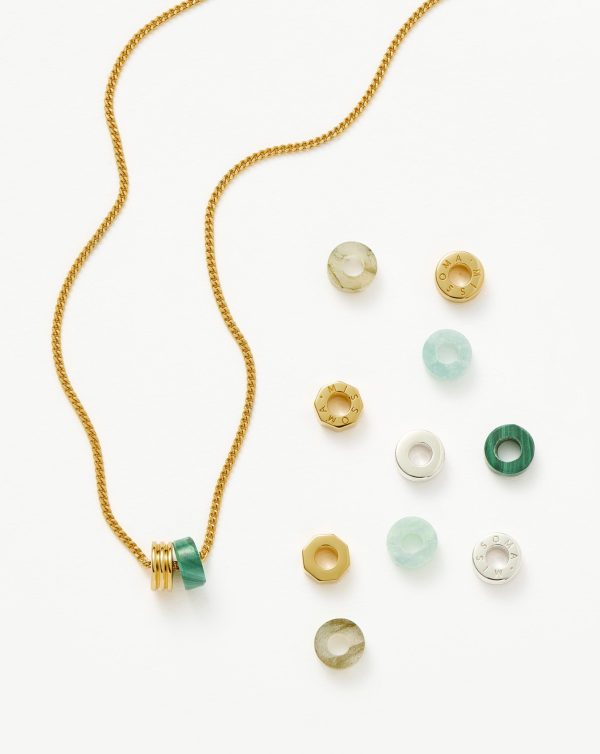 Abacus Beaded Gemstone Make-Your-Own Set | 18ct Recycled Gold Vermeil on Recycled Sterling Silver - 图片 5