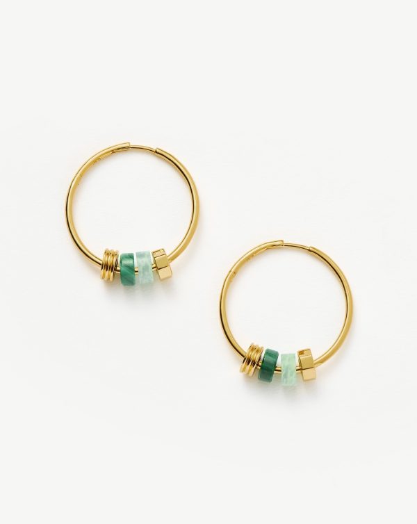 Abacus Beaded Gemstone Make-Your-Own Set | 18ct Recycled Gold Vermeil on Recycled Sterling Silver - 图片 8