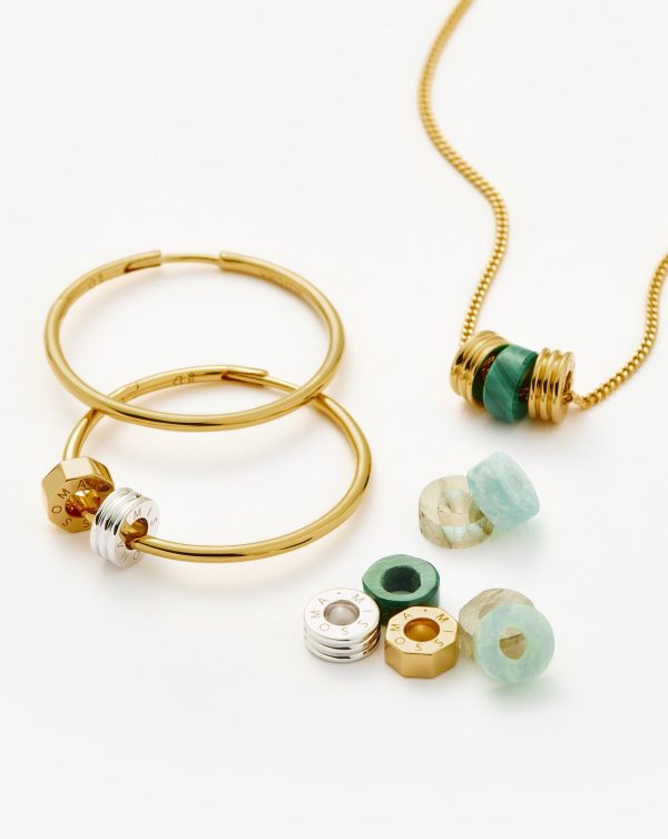 Abacus Beaded Gemstone Make-Your-Own Set | 18ct Recycled Gold Vermeil on Recycled Sterling Silver - 图片 7