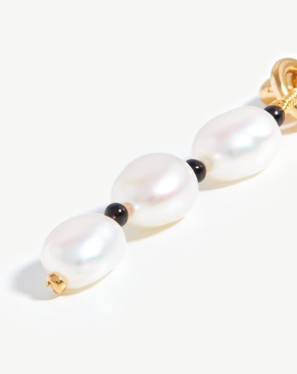 Baroque Pearl Single Drop Earring - 图片 3