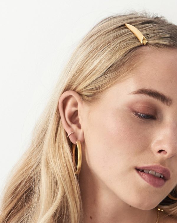 Claw Hair Clip | 18ct Gold Plated - 图片 2