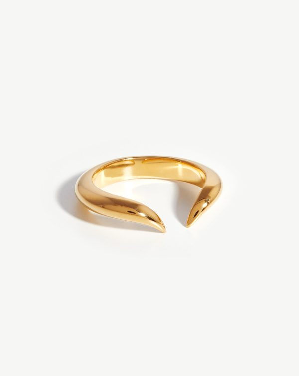 Claw Open Ring | 18ct Gold Vermeil