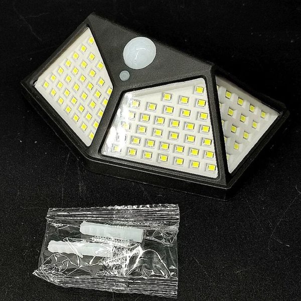 Combo 5 Luminárias Solar com Sensor - 100 LEDs - 图片 7