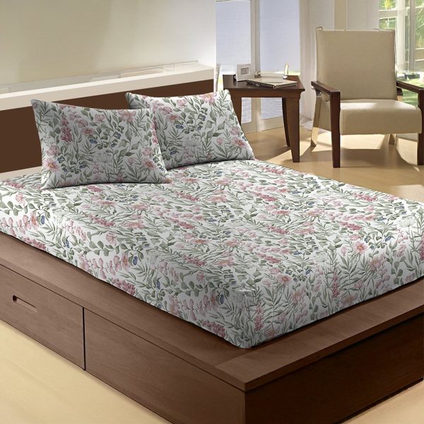 Jogo de Cama Casal Super Cotton 100% Algodo - 3 Peas - 图片 5