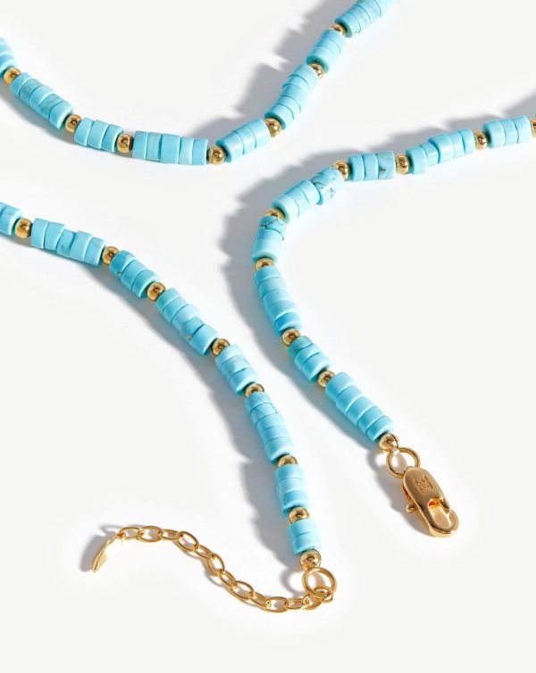 Long Beaded Stack Necklace - 图片 5