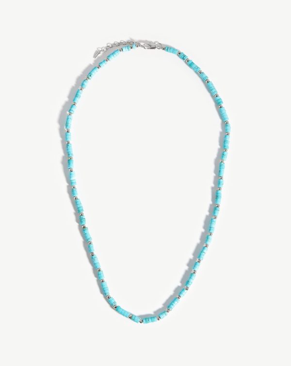 Long Beaded Stack Necklace