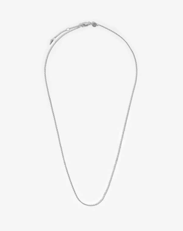 Long Plain Chain Necklace - 图片 5