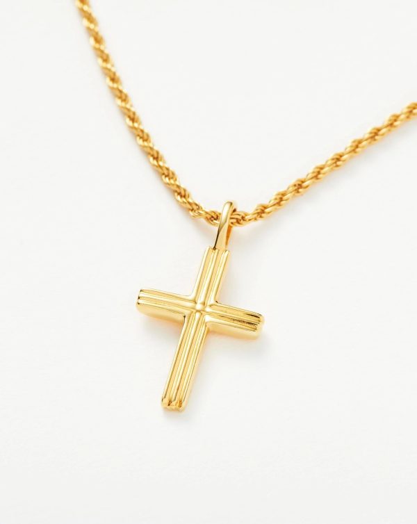 Lucy Williams Classic Cross Necklace - 图片 4