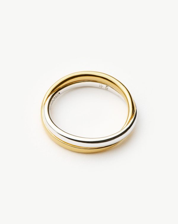 Lucy Williams Entwine Ring | Mixed Metal - 图片 4