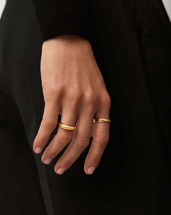 Lucy Williams Entwine Ring | Mixed Metal - 图片 6