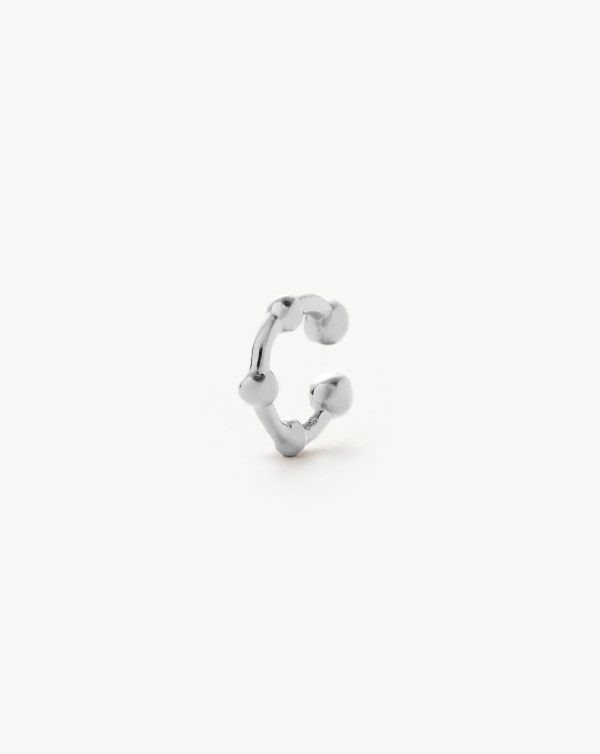 Lucy Williams Mini Orb Ear Cuff | Sterling Silver