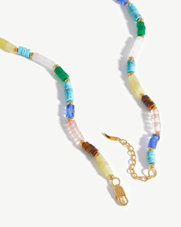 Medium Beaded Stack Necklace - 图片 4