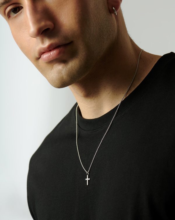 Mens Lucy Williams Classic Cross Necklace - 图片 2