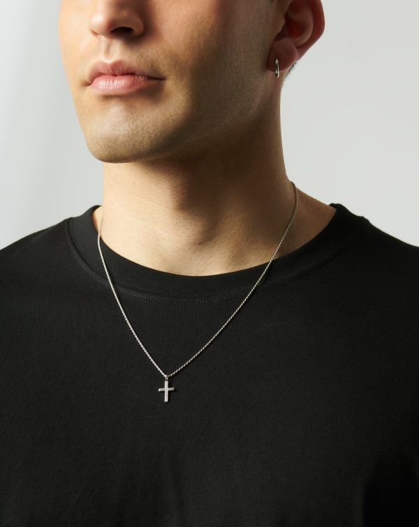 Mens Lucy Williams Classic Cross Necklace - 图片 3