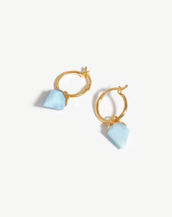 Mini Shield Hoop Earrings