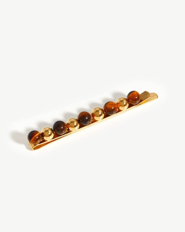 Mini Sphere Beaded Hair Clip