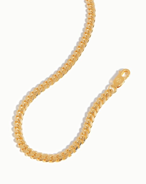 Round Curb Chain Necklace - 图片 5