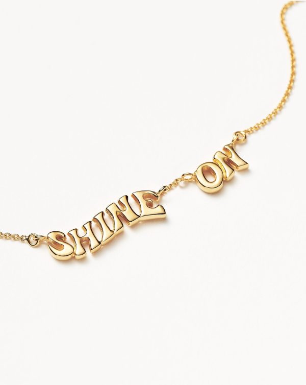 Shine On Pendant Chain Necklace - 图片 4