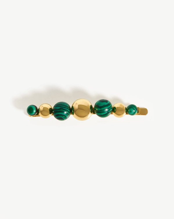 Sphere Beaded Hair Clip