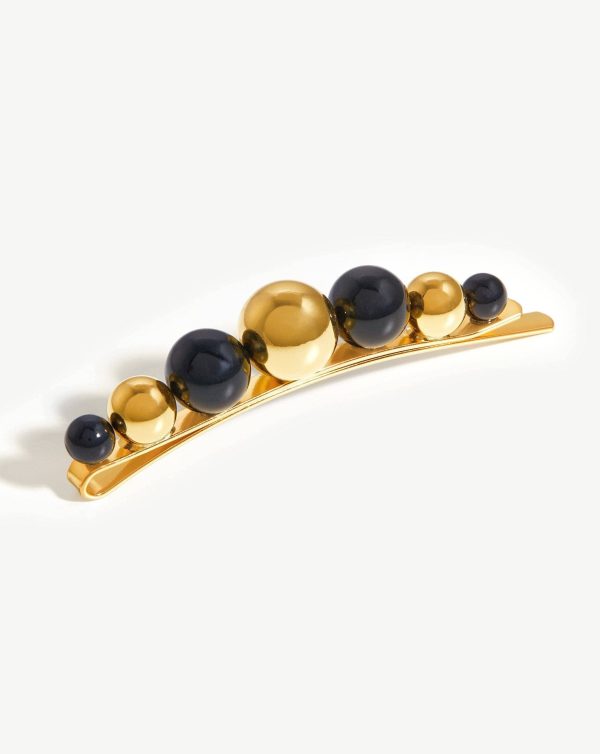 Sphere Beaded Hair Clip - 图片 5