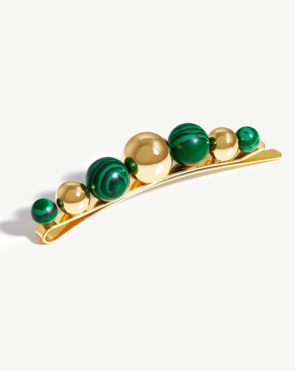 Sphere Beaded Hair Clip - 图片 5