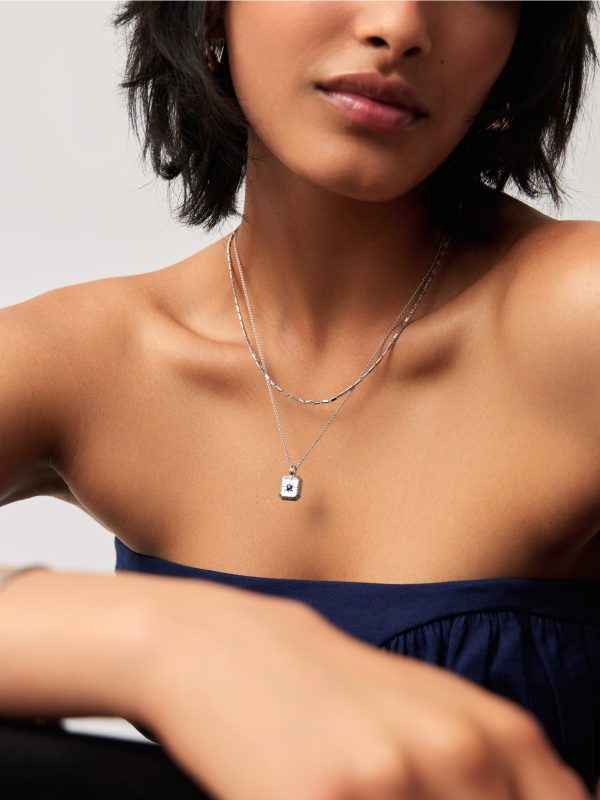 September Birthstone Pendant Necklace | Lapis/September - 图片 6